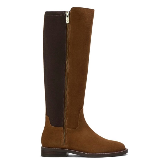 Donald J Pliner Women’s Isla Suede Riding Boot in Brown Size 11 New - Picture 1 of 14
